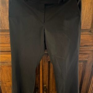 Lands' End Black Women's Dress Pants with Subtle Stitching